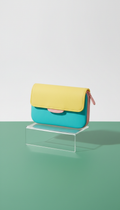 Color-Pop Compact Travel Organizer with Expandable Pockets