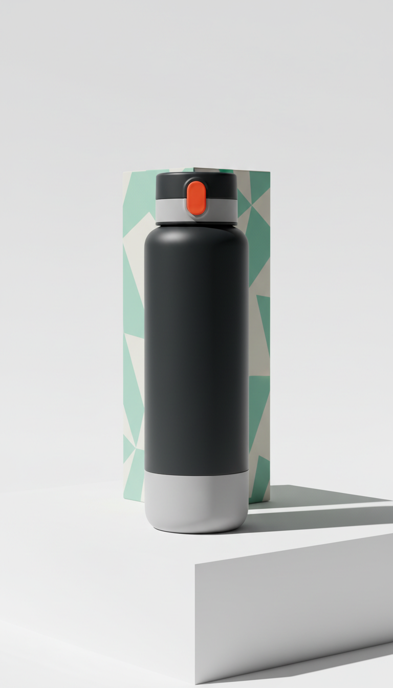Self-Cleaning Water Bottle With Built-In UV Tech