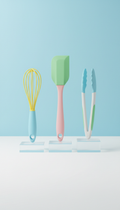 Hands-Free Kitchen Tool Set with Clip-On Design