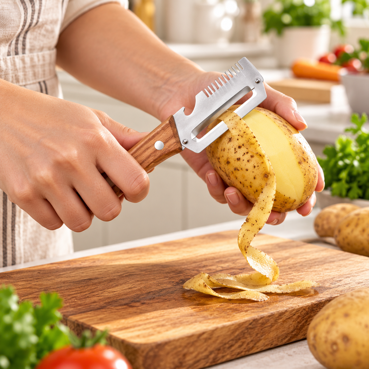 Vegetable Peeler, Ktchen Multi-function Stainless Steel