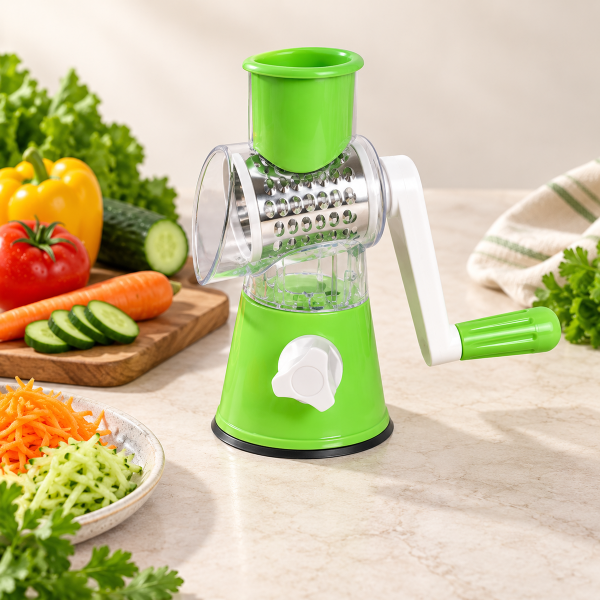 Kitchen Multifunctional Vegetable Slicer Fruit Cutter Cheese Shredder