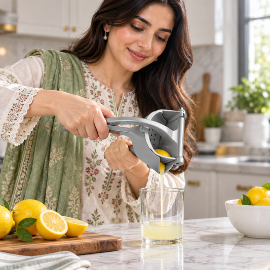 Manual Juicer, Fruit Juice Squeezer, Detachable Heavy Duty Easy Manual